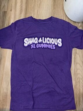Shaq-a-licious Purple Graphic Tee - Men